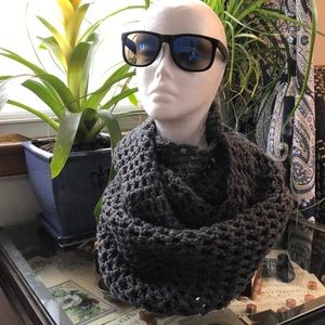Handmade infinity scarf